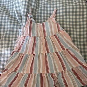 Striped Sleeveless Dress